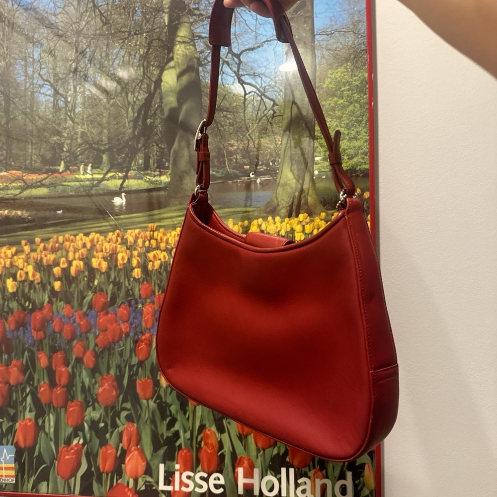 Vintage Red Coach Purse